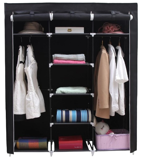 Armario 3 Puestos De Tela Portatil