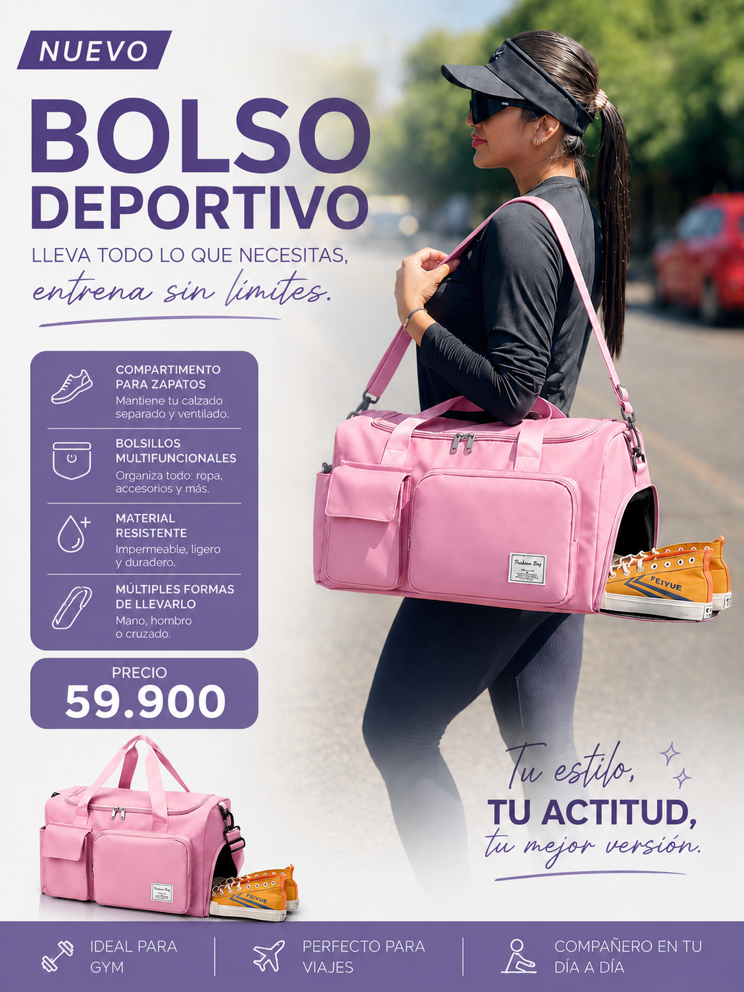 BOLSO MULTIFUNCIONAL OFERTA