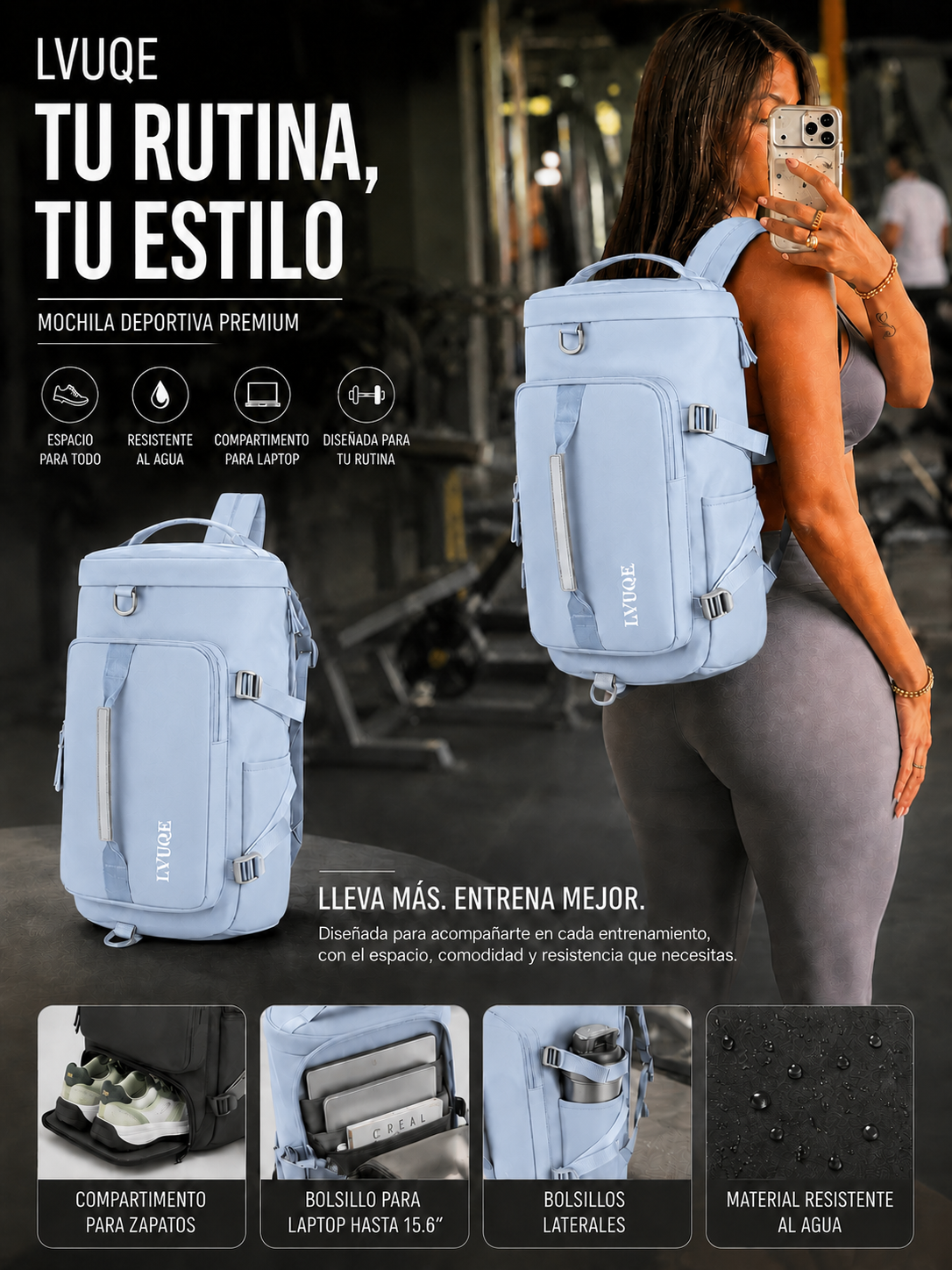 BOLSO DEPORTIVO LIQUIDACION -OFERTA DE 2026