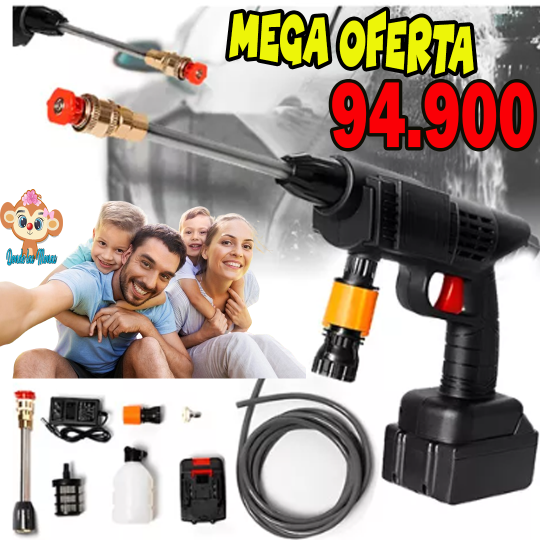 Hidrolavadora Inalámbrica 2 Baterías 48v A Presión