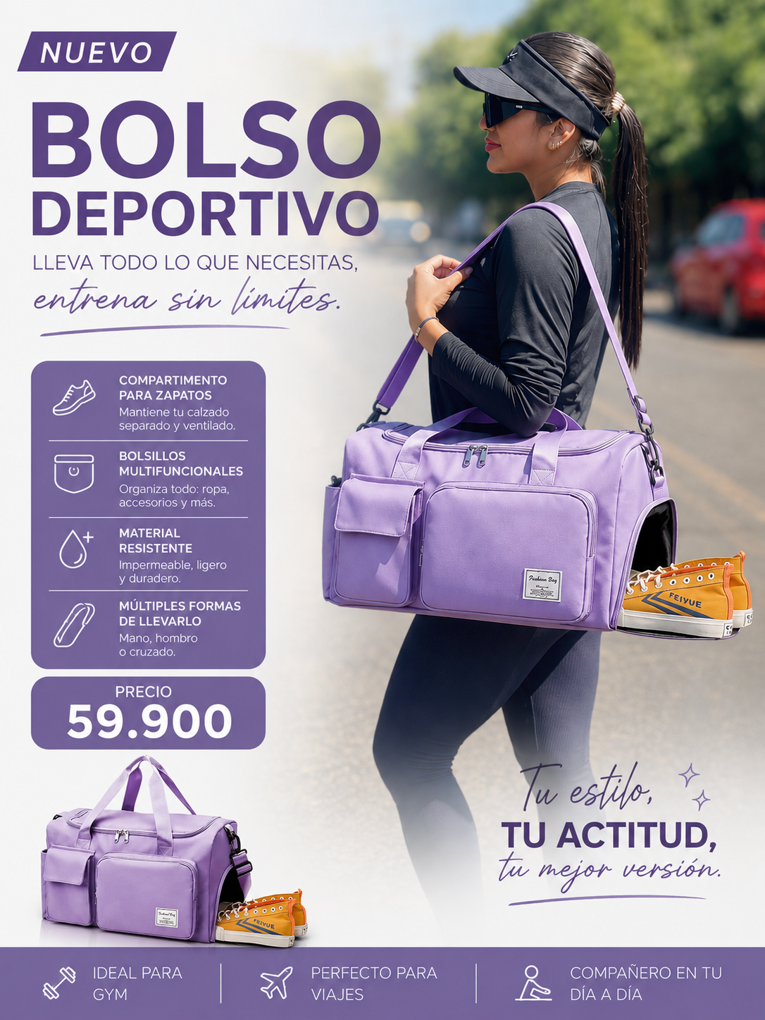 BOLSO MULTIFUNCIONAL OFERTA