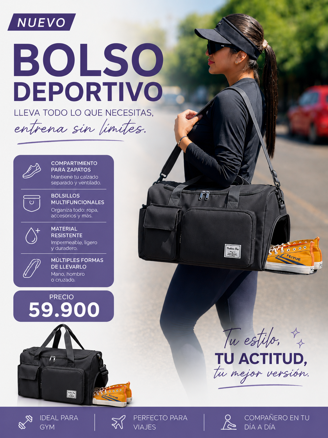 BOLSO MULTIFUNCIONAL OFERTA