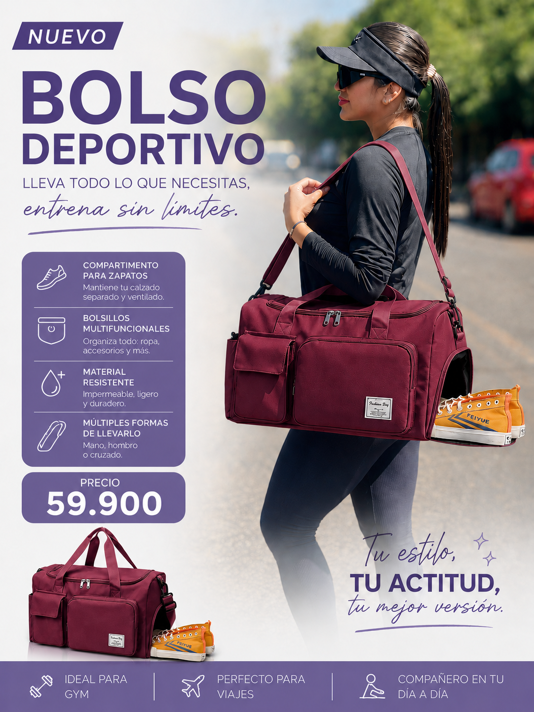 BOLSO MULTIFUNCIONAL OFERTA