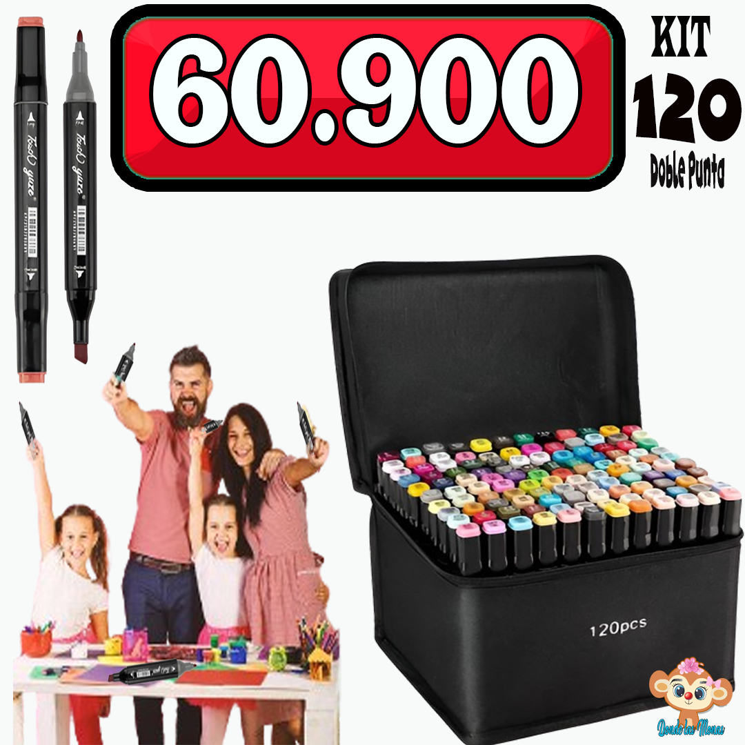 KIT DE MARCADORES 80 -120-168 -262