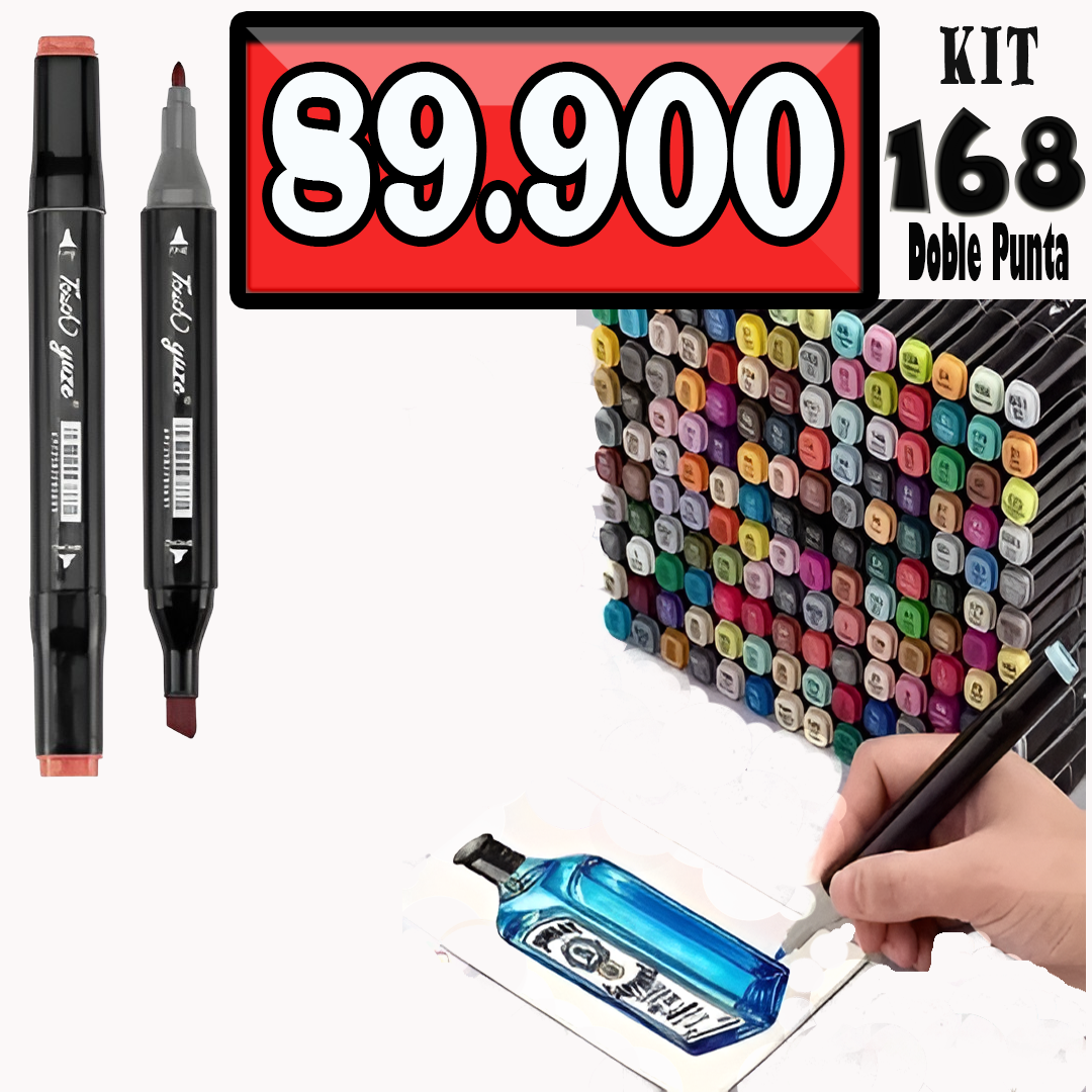 KIT DE MARCADORES 80 -120-168 -262