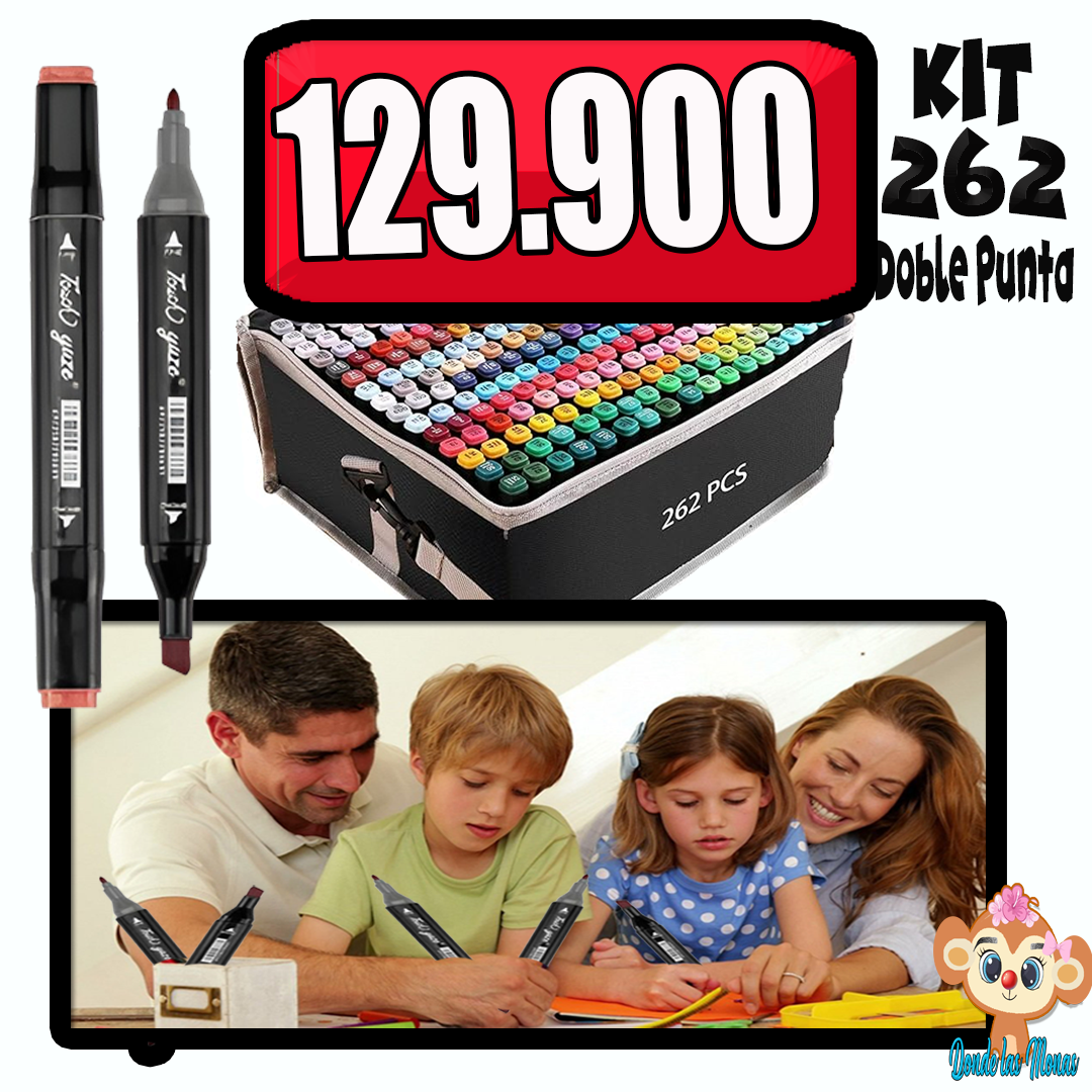 KIT DE MARCADORES 80 -120-168 -262