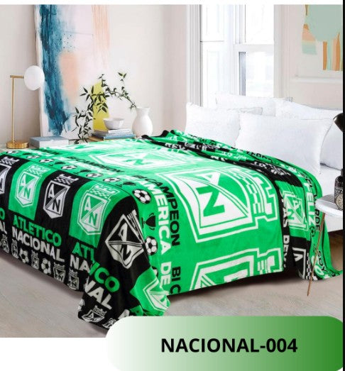 COBIJAS  DE EQUIPOS FUTBOL NACIONALES E INTERNACIONALES Y COBIJAS MARVEL Y DISNEY- PRECIOS BAJOS