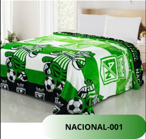 COBIJAS  DE EQUIPOS FUTBOL NACIONALES E INTERNACIONALES Y COBIJAS MARVEL Y DISNEY- PRECIOS BAJOS